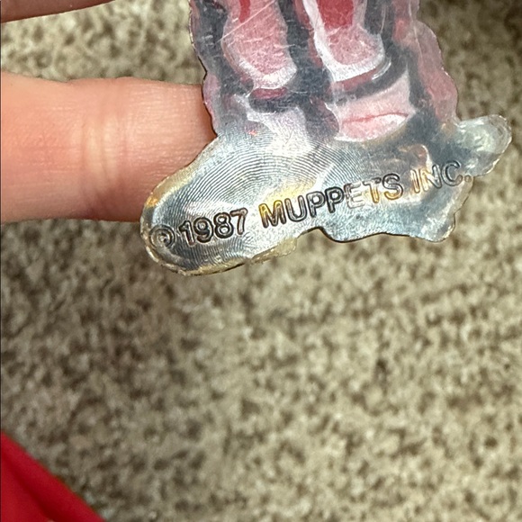 Vintage 1987 Colorful Muppets Grover Character Ornament - Picture 4 of 6